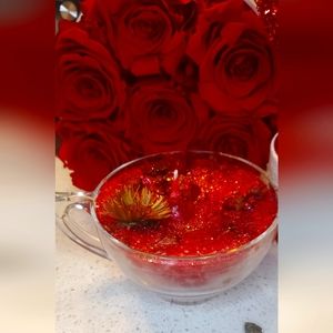 #Teacup #Candle Attract Love Spell, #Oshun Candle, Manifest Love, Road #Opener